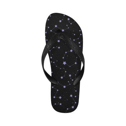 Star Print Design LKS303 Flip Flops