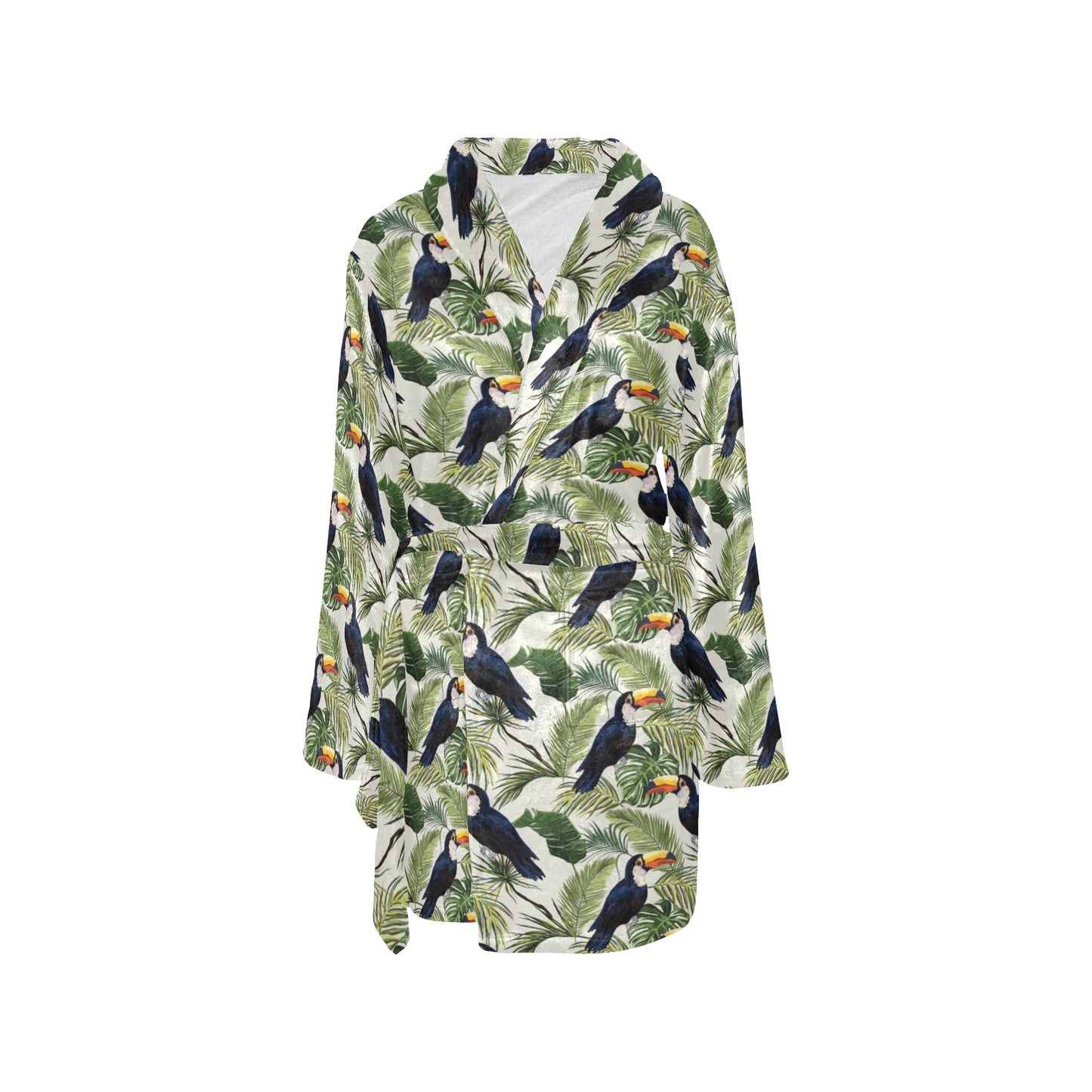Toucan Print Design LKS308 Women's Fleece Robe