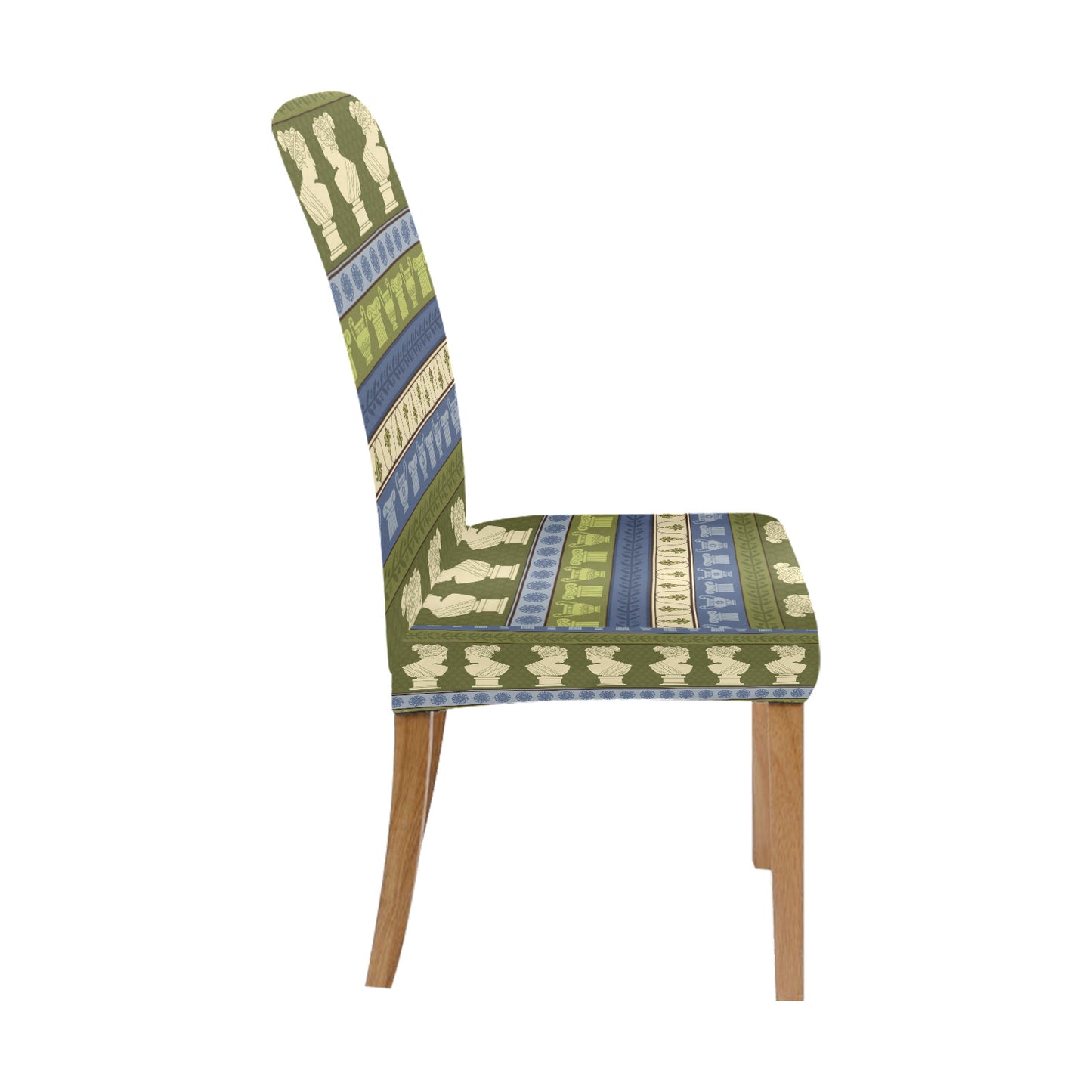 Ancient Greek Statue Print Design LKS301 Dining Chair Slipcover
