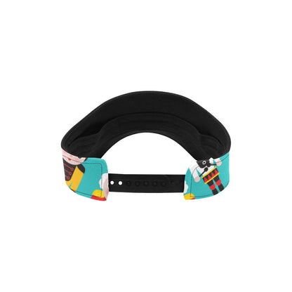 Nutcracker Pattern Print Design A03 Unisex Sun Visor