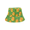 Tulip Orange Pattern Print Design TP07 Unisex Bucket Hat