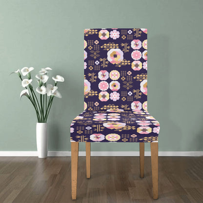 Sakura Japan Style Print Design LKS302 Dining Chair Slipcover