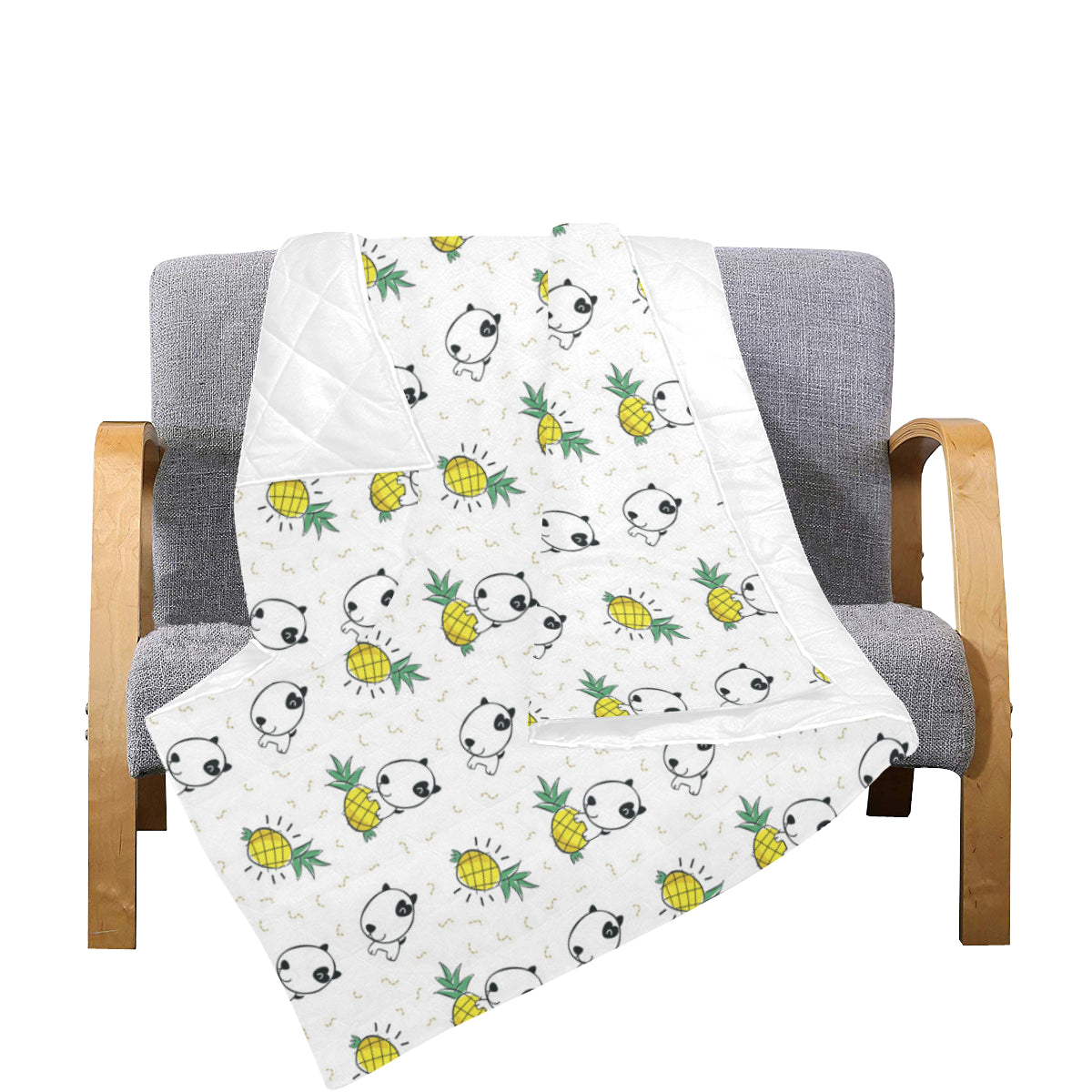 Bull Terriers Pattern Print Design 05 Premium Quilt
