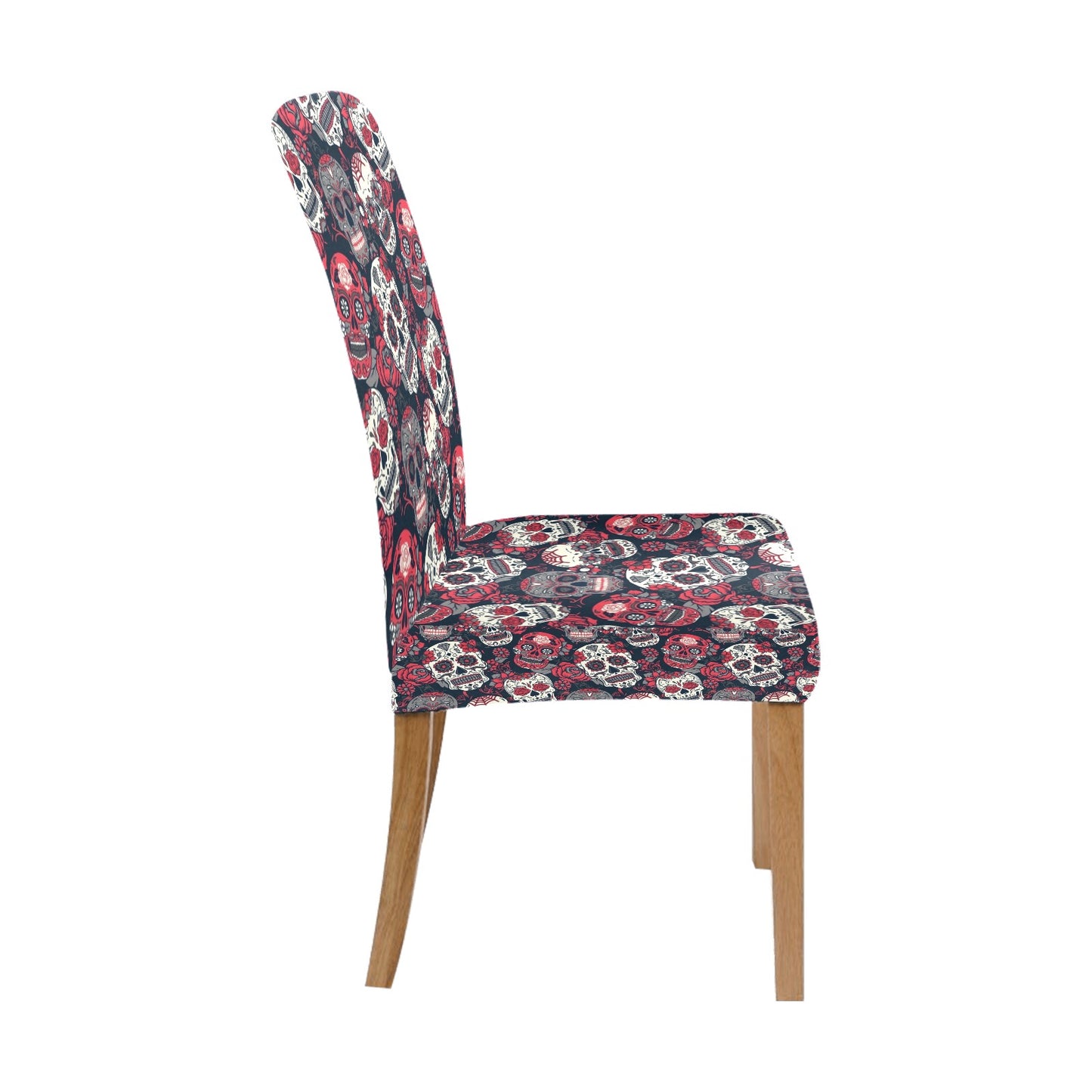 Sugar Skull Print Design LKS303 Dining Chair Slipcover
