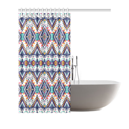 Tribal Aztec native american Shower Curtain