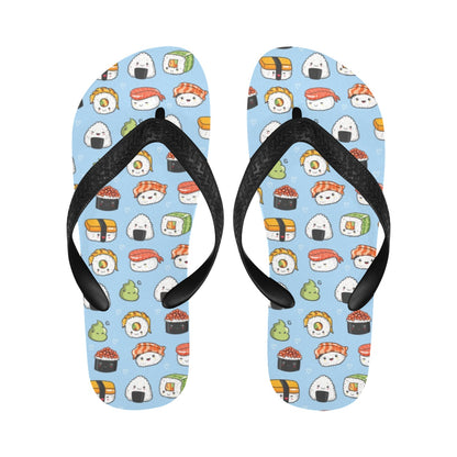 Sushi Print Design LKS303 Flip Flops