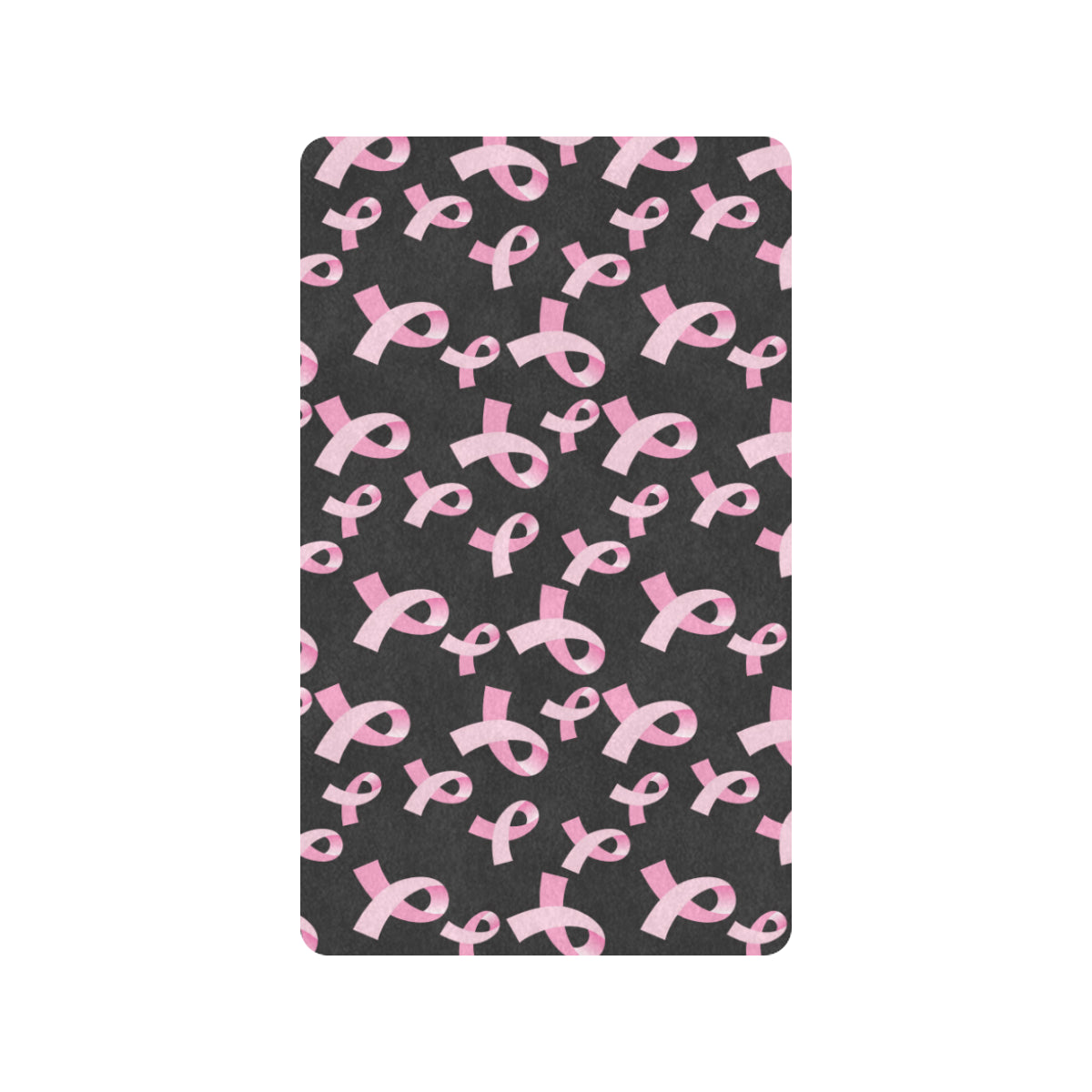 Breast Cancer Awareness Design Rubber Doormat