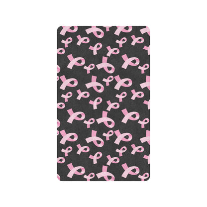 Breast Cancer Awareness Design Rubber Doormat