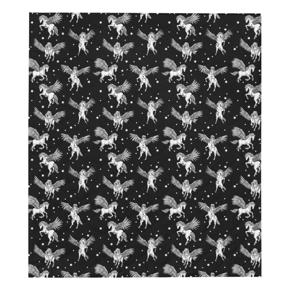 Pegasus Pattern Print Design 01 Premium Quilt