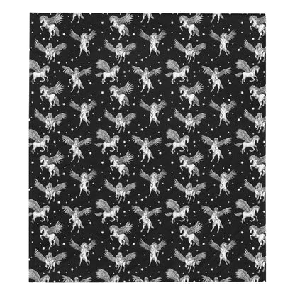 Pegasus Pattern Print Design 01 Premium Quilt