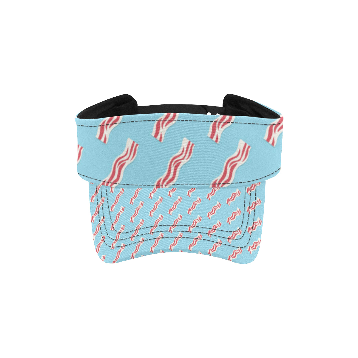 Bacon Pattern Print Design 03 Unisex Sun Visor