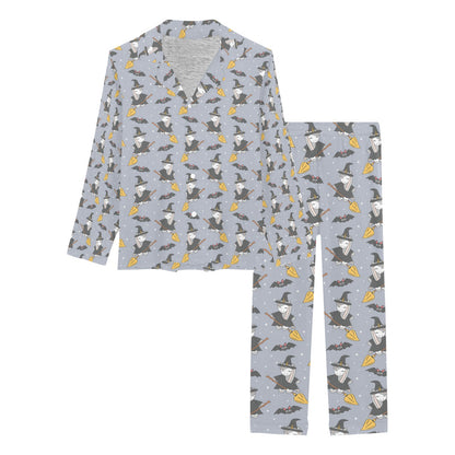 Witch Print Design LKS307 Women's Long Pajama Set