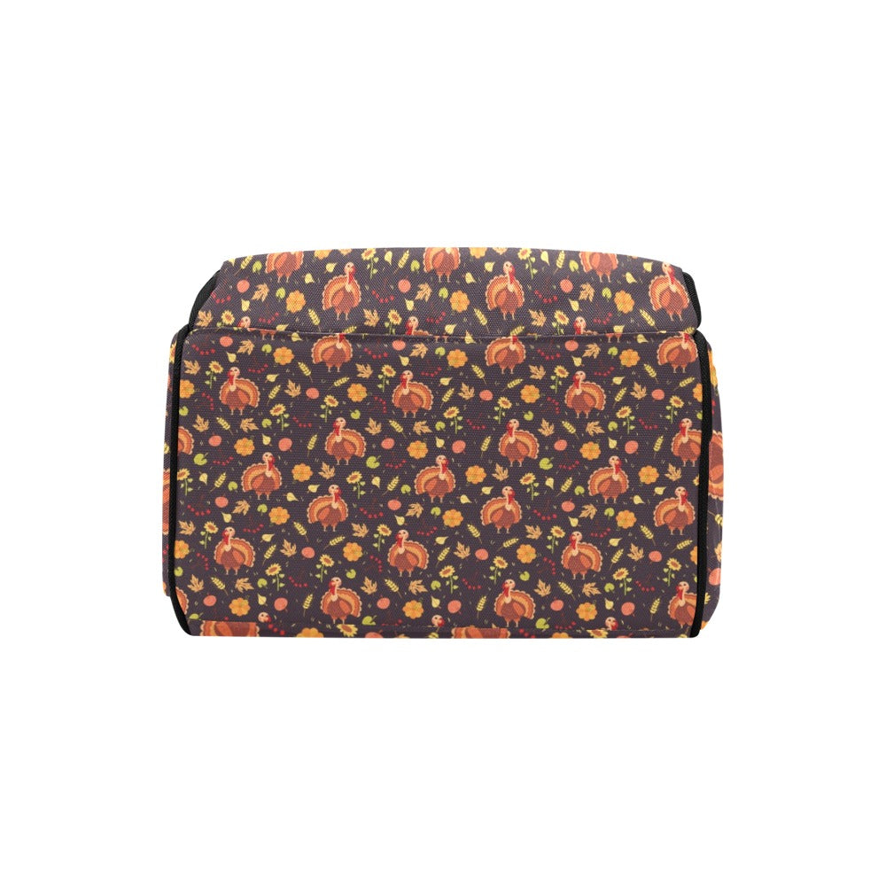 Thanksgiving Print Design LKS305 Diaper Bag Backpack