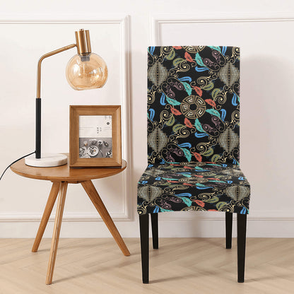 Ancient Greek Print Design LKS308 Dining Chair Slipcover