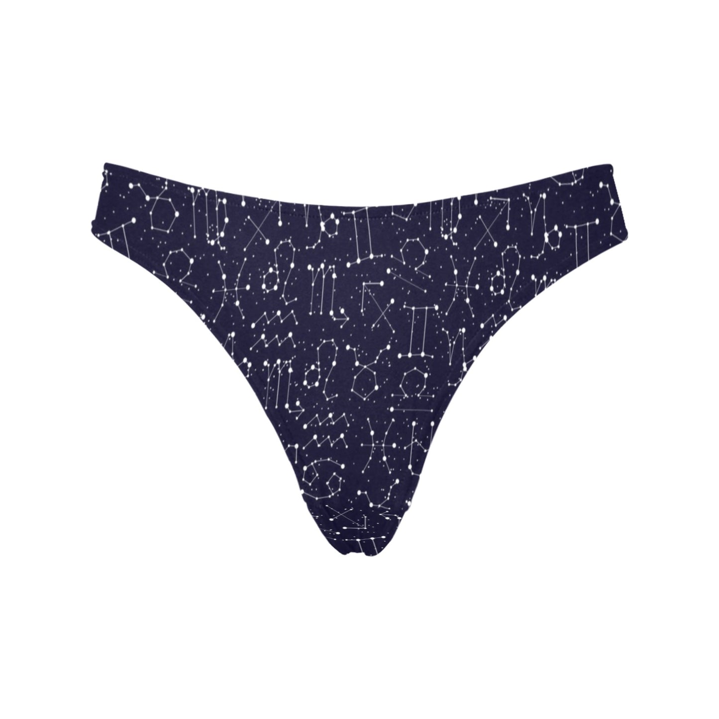 Zodiac Pattern Design Print Women's Thongs