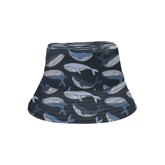 Whale Print Design LKS301 Unisex Bucket Hat