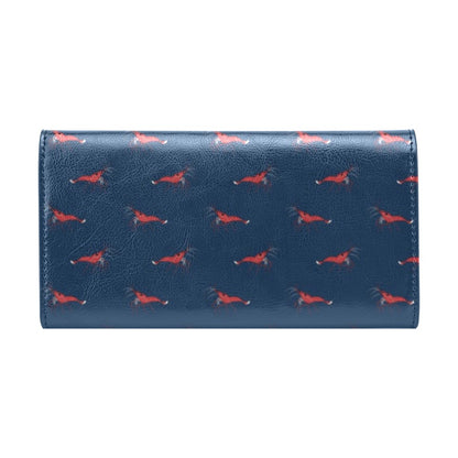Shrimp Print Design LKS305 Women's Trifold Wallet