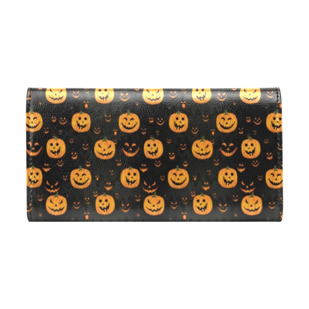 Halloween Print Design LKS401 Women's Trifold Wallet