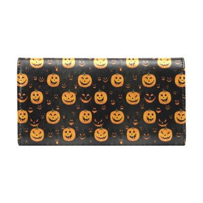 Halloween Print Design LKS401 Women's Trifold Wallet