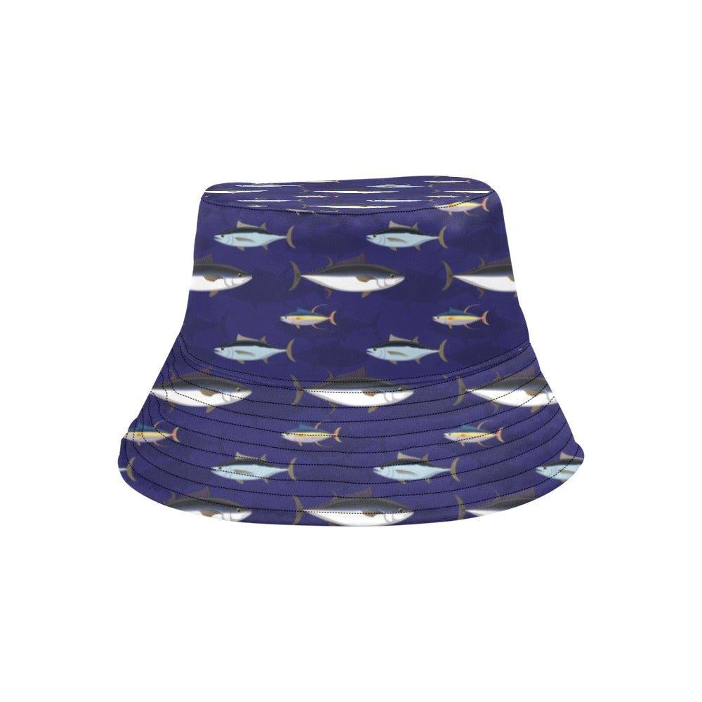 Tuna Fish Print Design LKS304 Unisex Bucket Hat