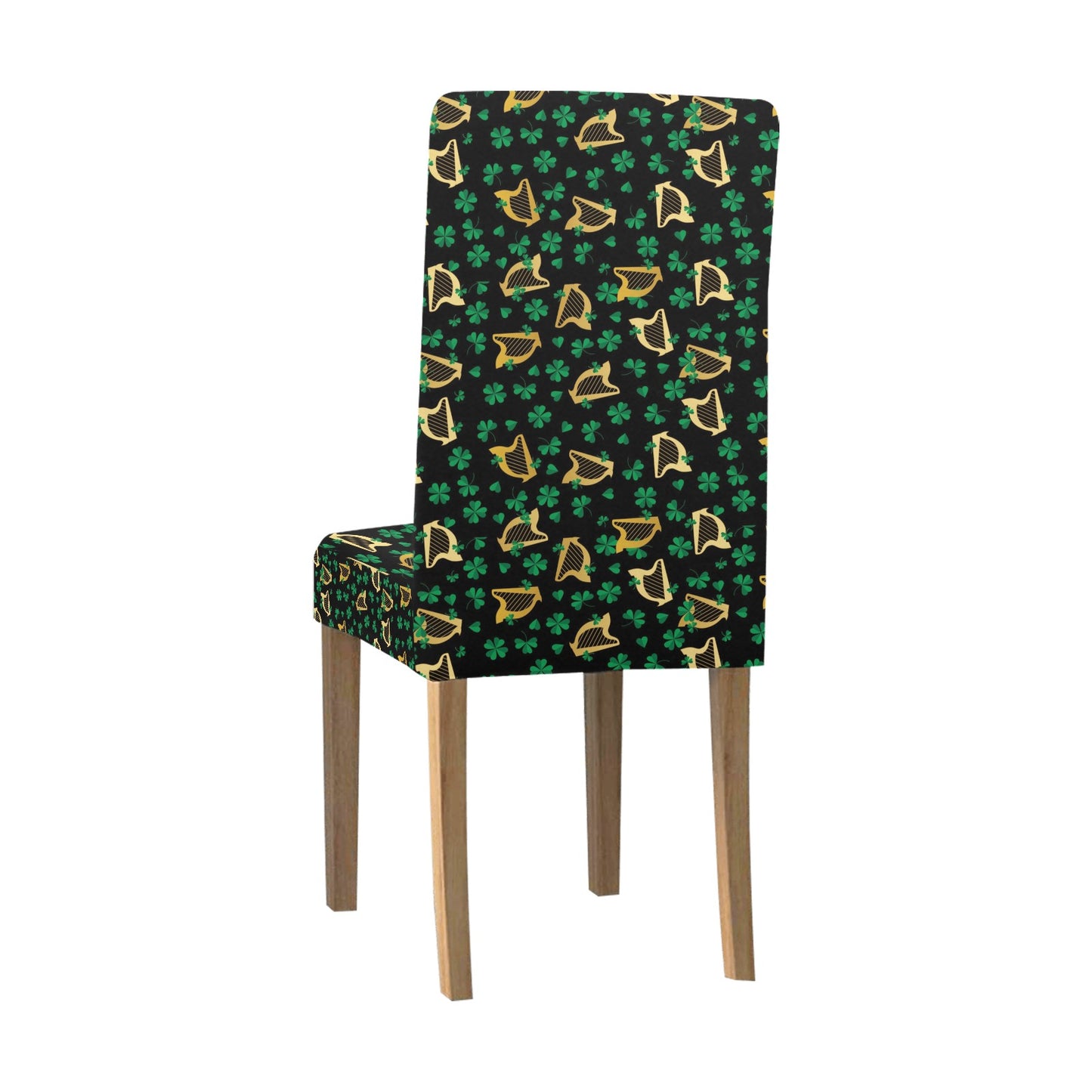 Harp Print Design LKS402 Dining Chair Slipcover