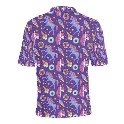Unicorn Sweety Men Polo Shirt