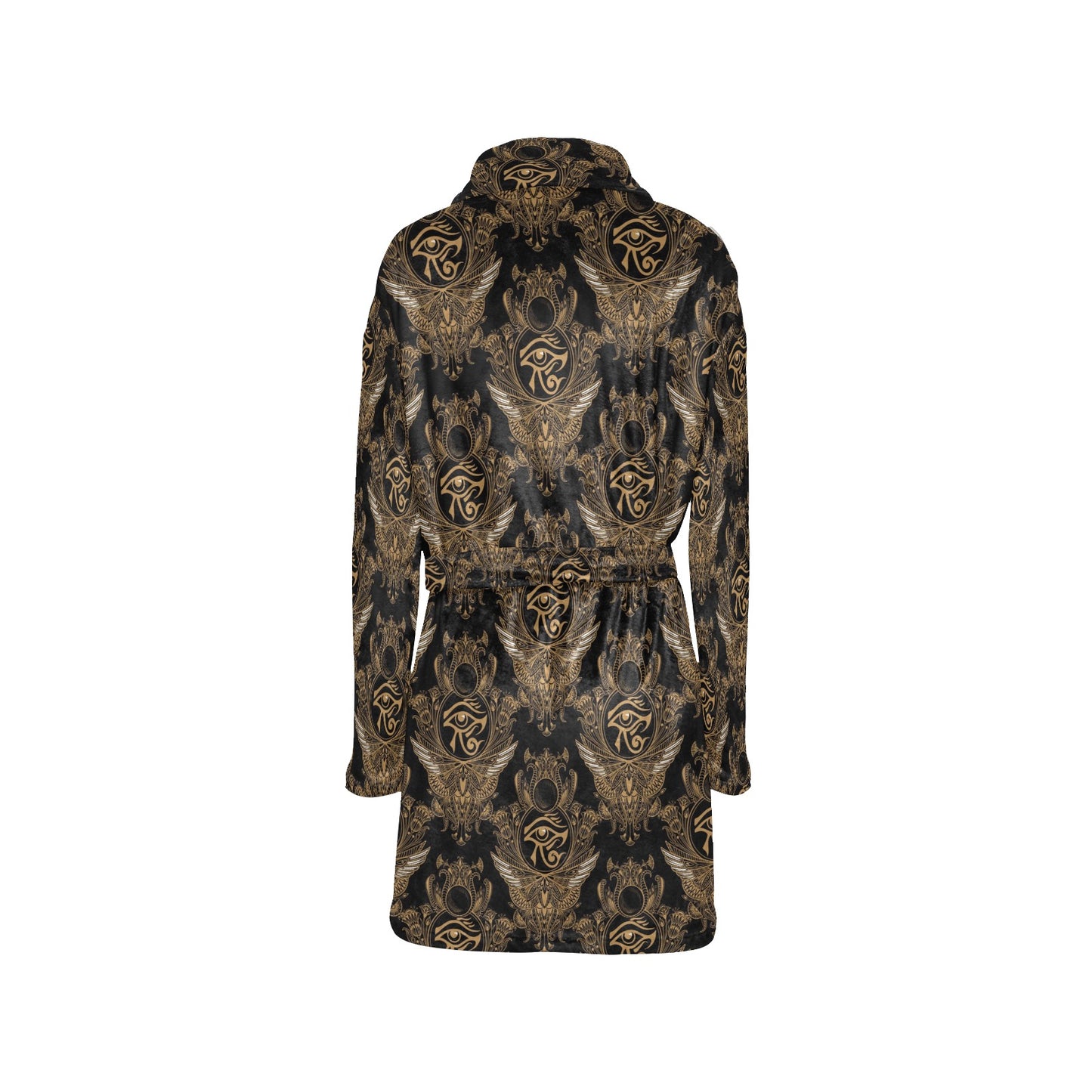 Eye of Horus Mandala Style Women's Fleece Robe