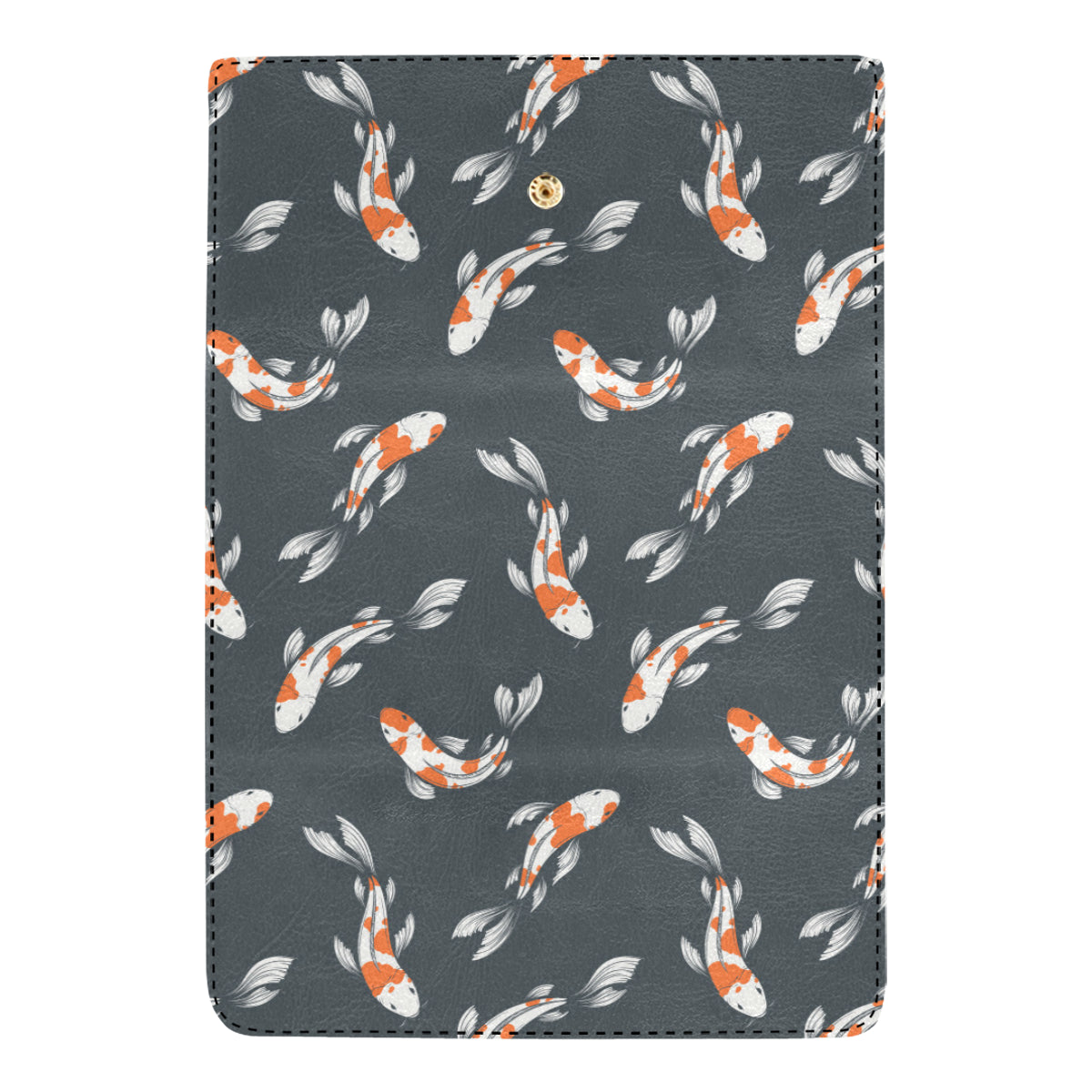 KOI Fish Pattern Print Design 04 Women's Trifold Wallet