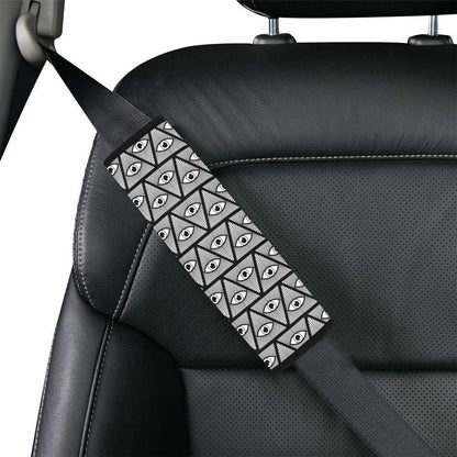 Third Eye Pattern Print Design LKS304 Car Seat Belt Cover