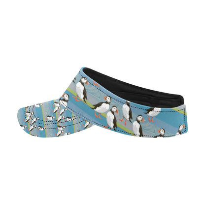 Puffin Pattern Print Design A01 Unisex Sun Visor