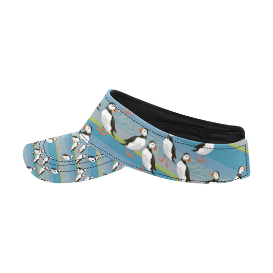 Puffin Pattern Print Design A01 Unisex Sun Visor