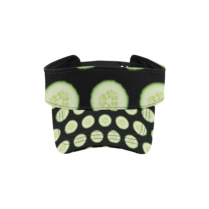 Cucumber Pattern Print Design CC02 Unisex Sun Visor