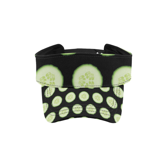 Cucumber Pattern Print Design CC02 Unisex Sun Visor