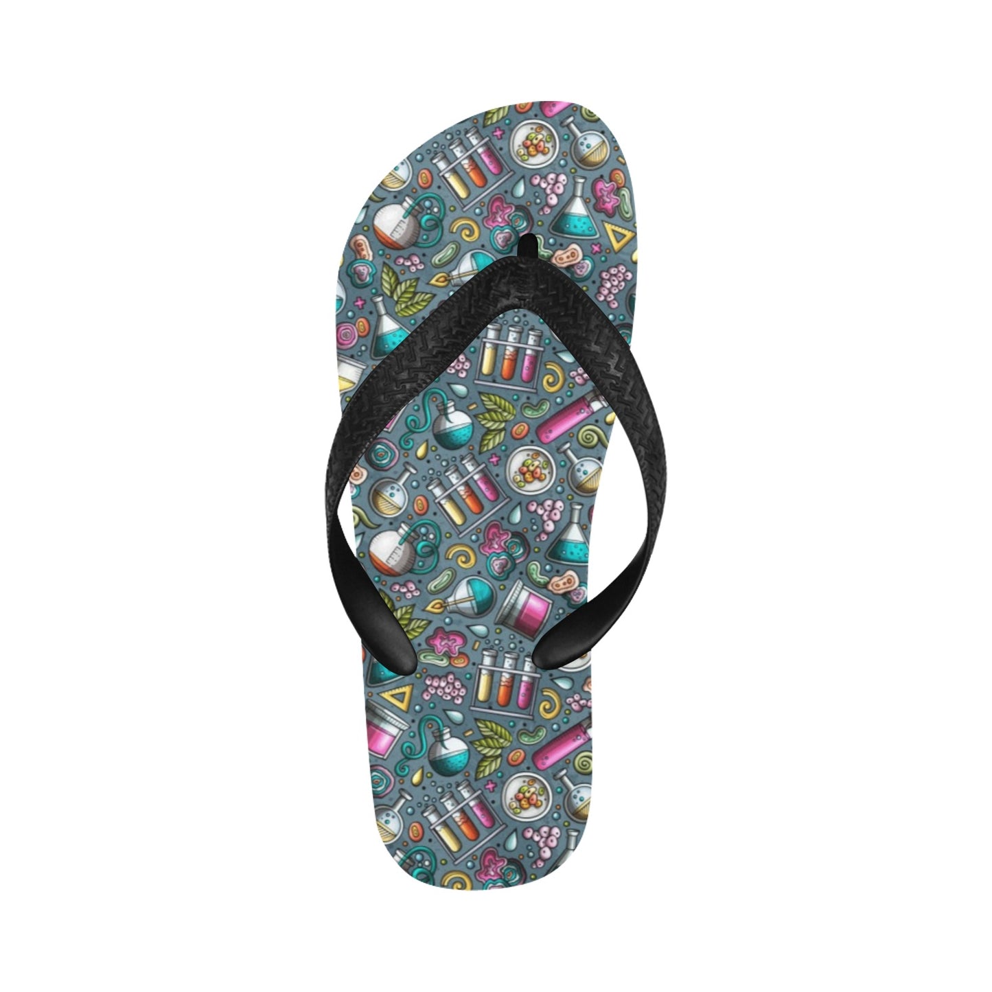 Science Print Design LKS304 Flip Flops
