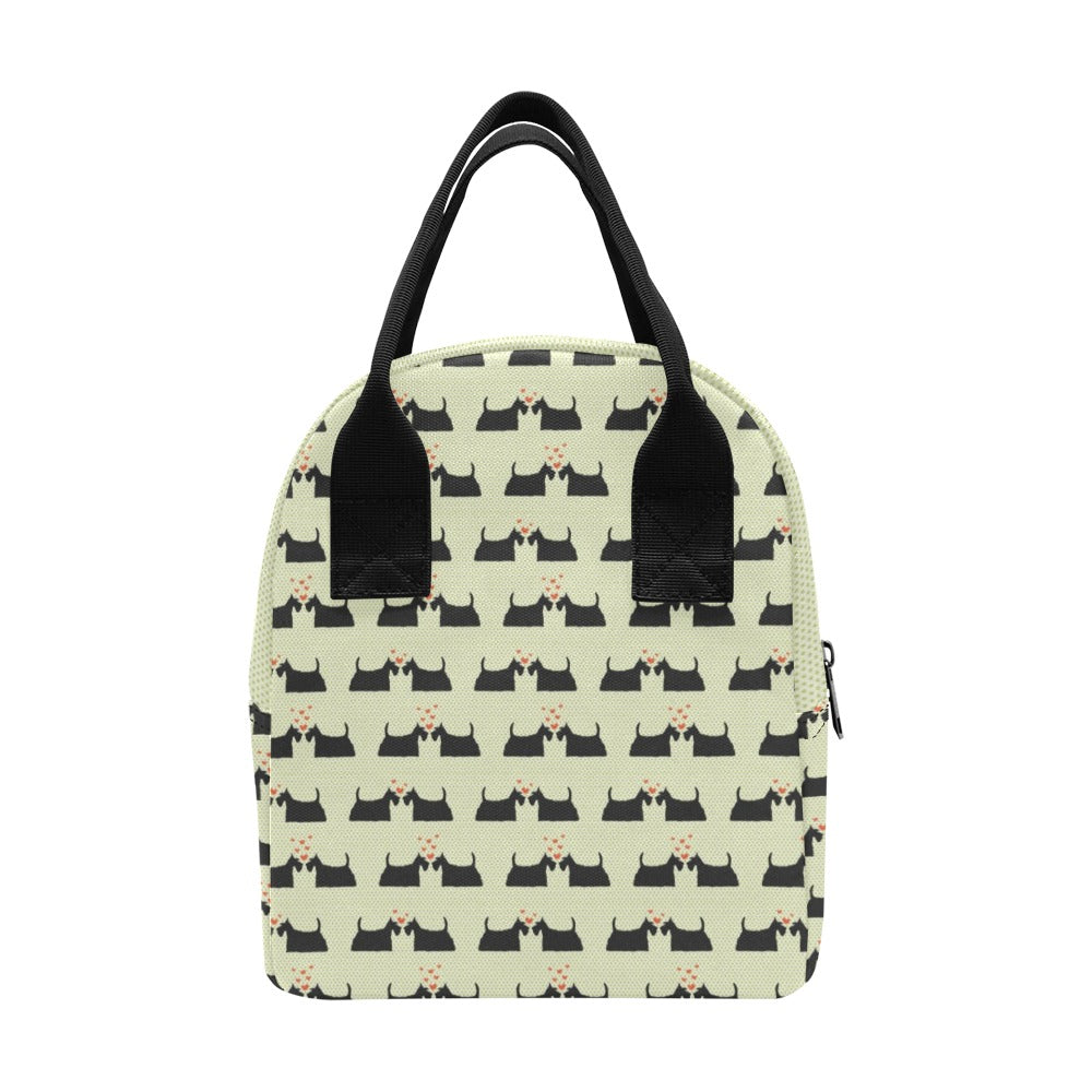 Scottish Terriers Print Design LKS304 Insulated Lunch Bag