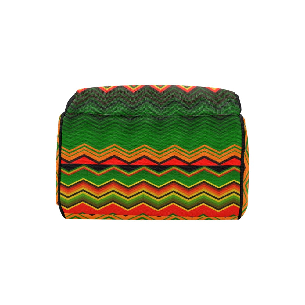 Serape Print Design LKS306 Diaper Bag Backpack