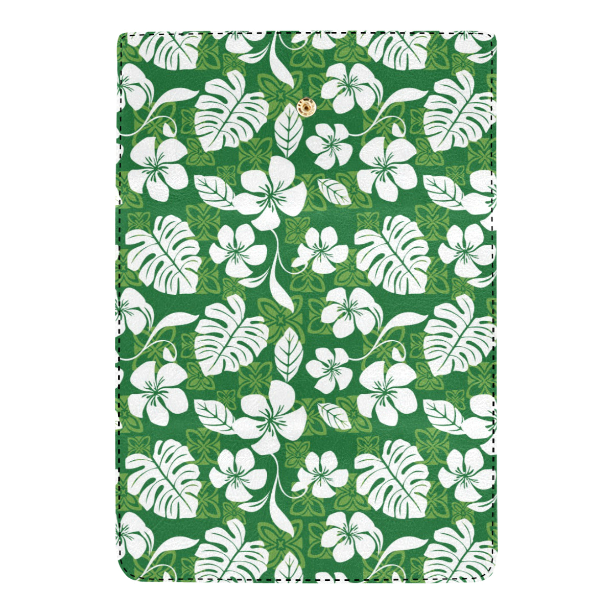 Hawaiian Themed Pattern Print Design H016 Women's Trifold Wallet
