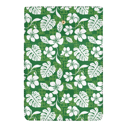 Hawaiian Themed Pattern Print Design H016 Women's Trifold Wallet
