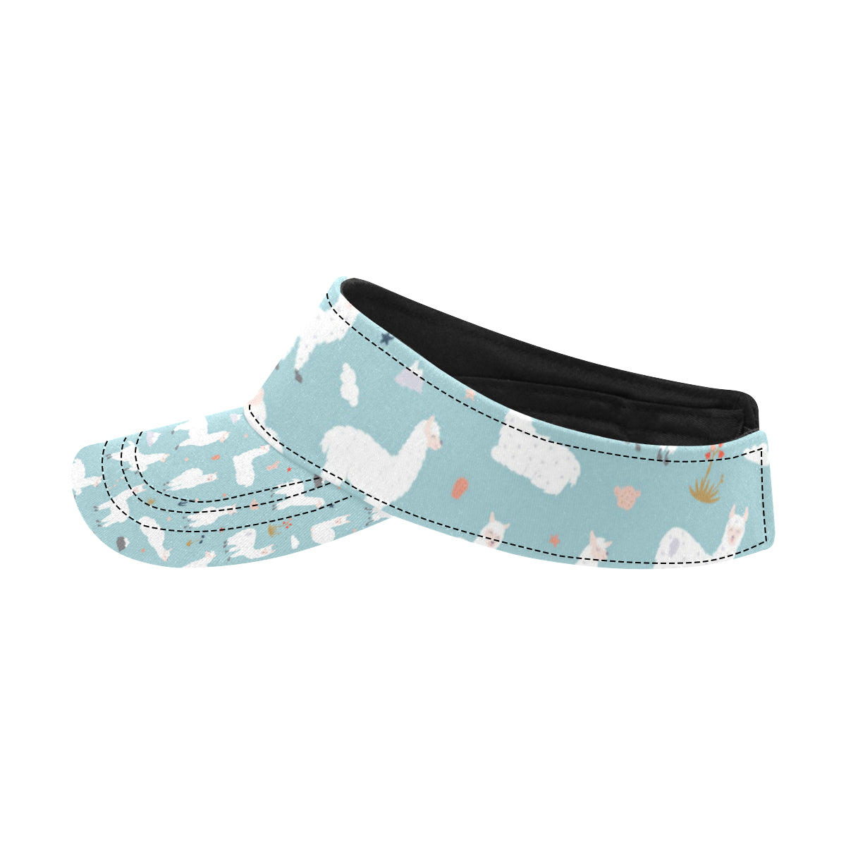 Alpaca Pattern Print Design 02 Unisex Sun Visor