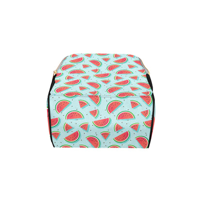 Watermelon Pattern Print Design WM03 Diaper Bag Backpack