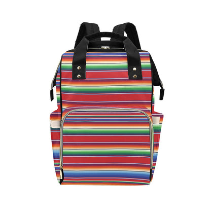 Serape Print Design LKS304 Diaper Bag Backpack