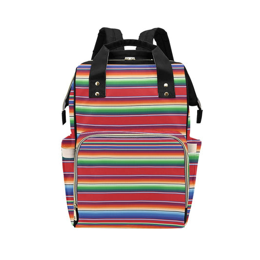 Serape Print Design LKS304 Diaper Bag Backpack
