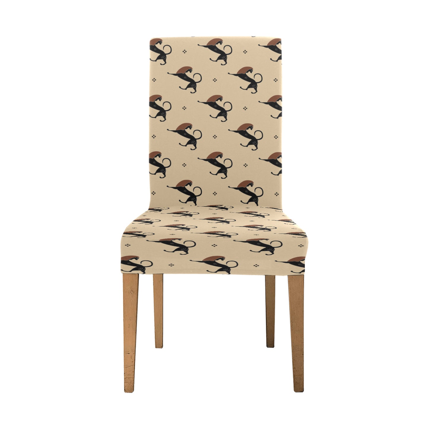 Ancient Greek Print Design LKS3011 Dining Chair Slipcover