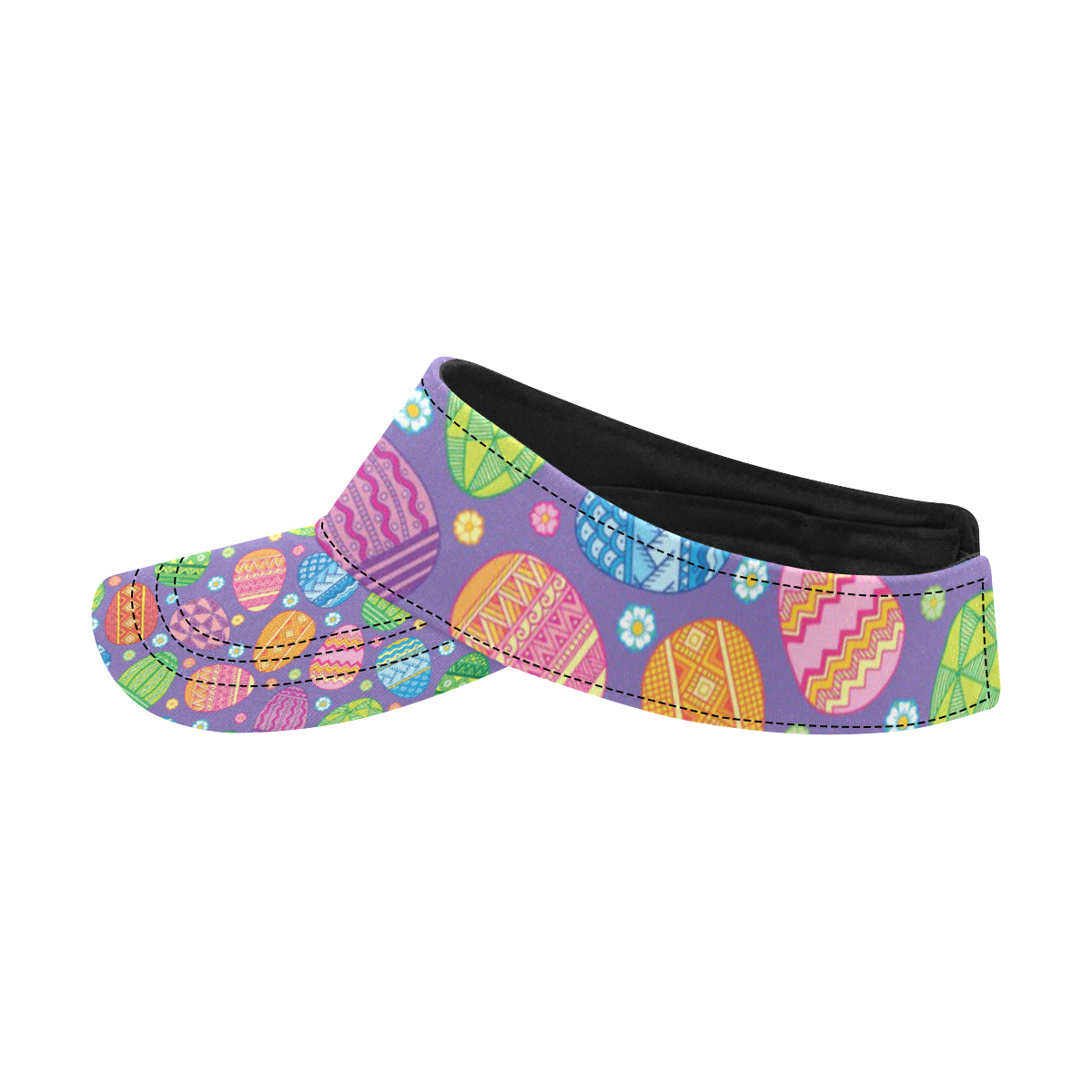 Easter Eggs Pattern Print Design RB010 Unisex Sun Visor