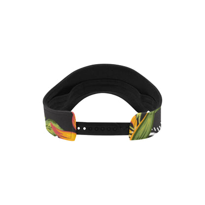 Bird Of Paradise Pattern Print Design BOP07 Unisex Sun Visor