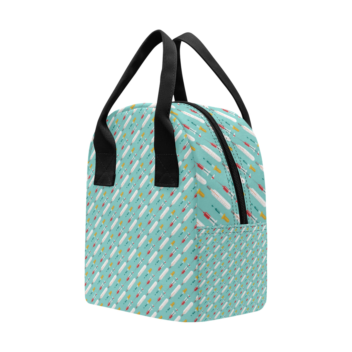 Phlebotomist Medical Print Insulated Lunch Bag