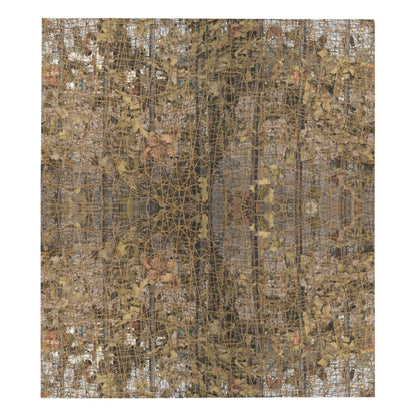 Camouflage Realtree Pattern Print Design 01 Premium Quilt