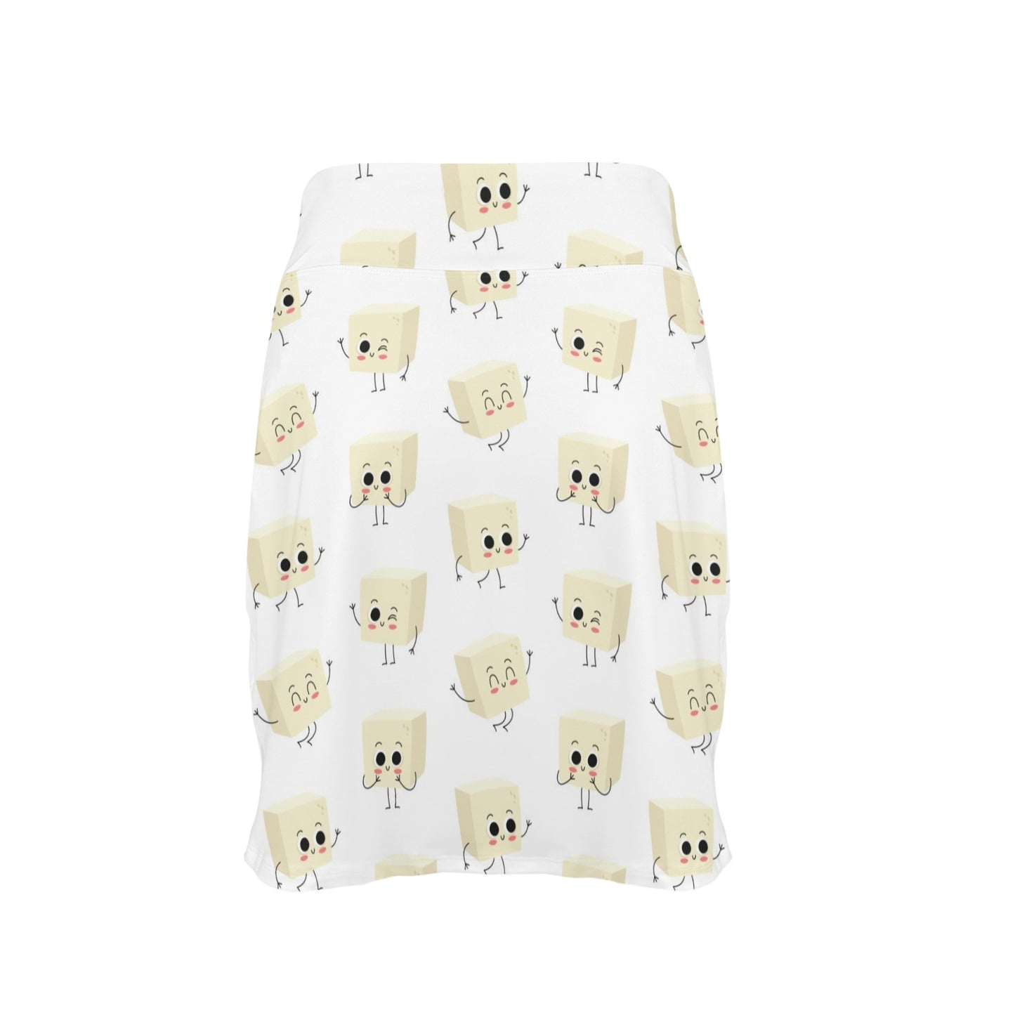 Tofu Print Design LKS301 17" Golf & Pickleball Skort with Pockets