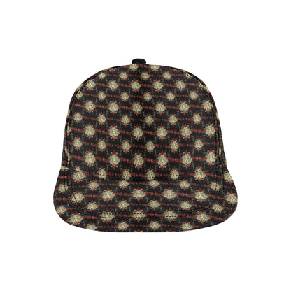 Zodiac Leo Pattern Design Print Snapback Cap
