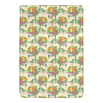 Conures Pattern Print Design 02 Women's Trifold Wallet